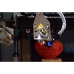 CO2 40W 35x24cm lāzera ploteris + gaisa palīgsistēma + sarkanais punkts + stiprinājums