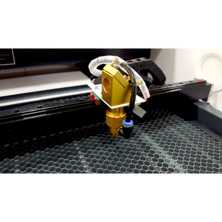 CO2 40W MAX 40x40cm lāzera ploteri + gaisa palīgsistēma + sarkanais punkts