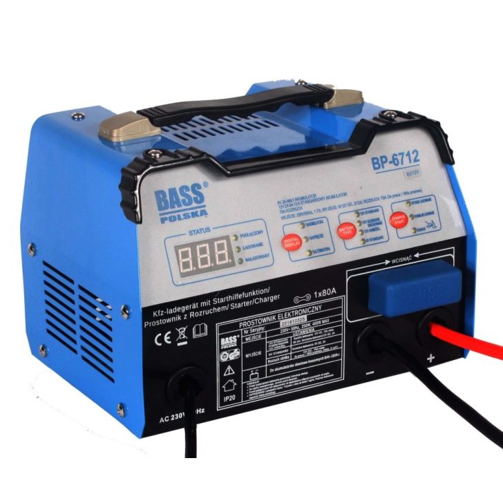 Lādētājs 6V/12V, 8-180Ah