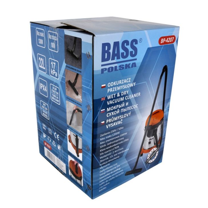 Putekļu sūcējs 22L