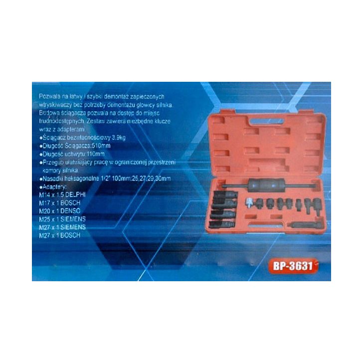 Sprauslu novilcēju komplekts (14 gab.)