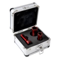 Dimanta kroņurbju komplekts 16mm, 20mm, 25mm