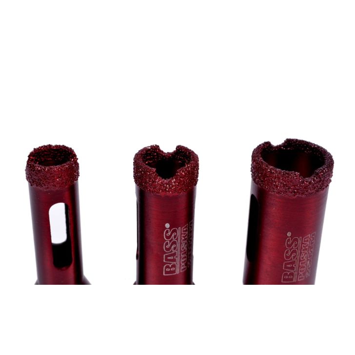 Dimanta kroņurbju komplekts 16mm, 20mm, 25mm