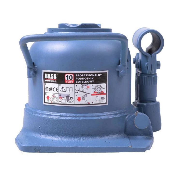 Hidrauliskais domkrats 10T, 125-225mm, divpakāpju