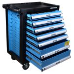 Instrumentu ratiņi ar septiņām atvilktnēm un instrumentiem BP-3063