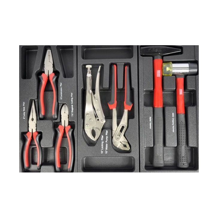 Instrumentu ratiņi ar septiņām atvilktnēm un instrumentiem BP-3063