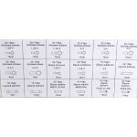 Klemmu komplekts (175 gab.)