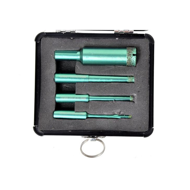 Dimanta kroņurbju komplekts 6, 8,10,18mm