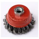 Wire brush 75mm, M14