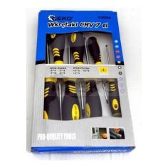 Screwdriver set CrV (7 pcs.)