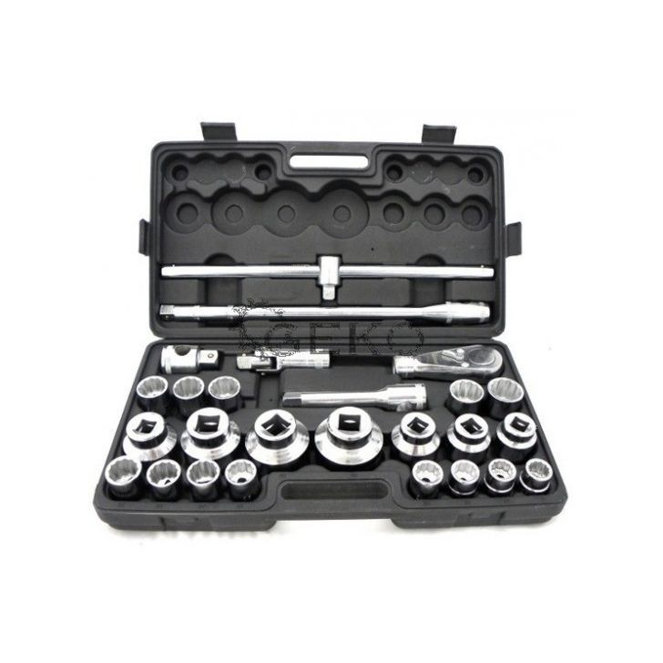 Socket wrench set 3/4&quot;+1&quot; (26 pcs.)