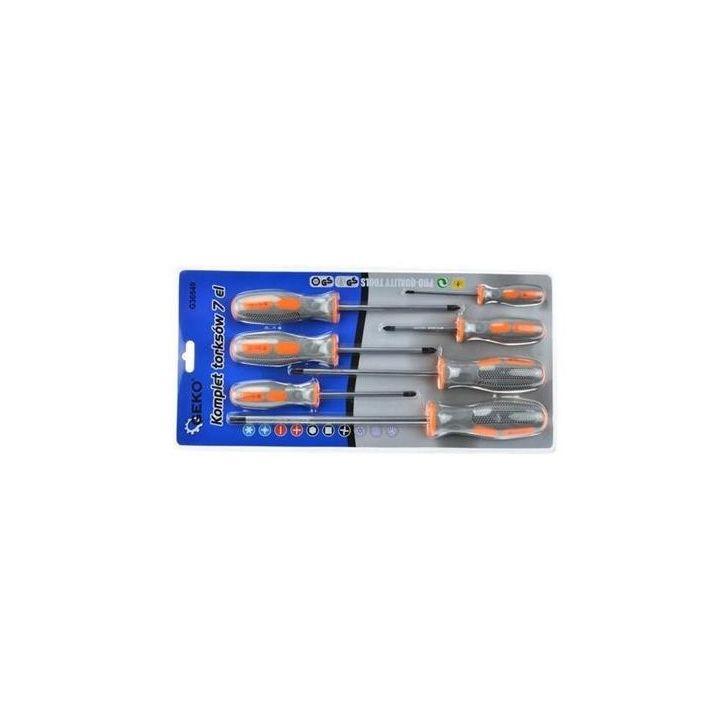 Screwdriver set CrV (7 pcs.)