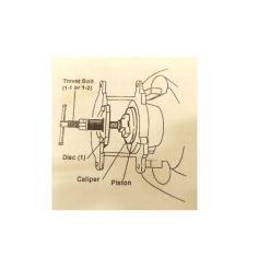 Brake caliper piston pusher (35 pieces) 2