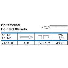 Punktsitis 450X32X152mm 2