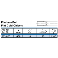 Kalts SDS MAX 600mm