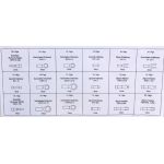 Klemmu komplekts (360 gab.)