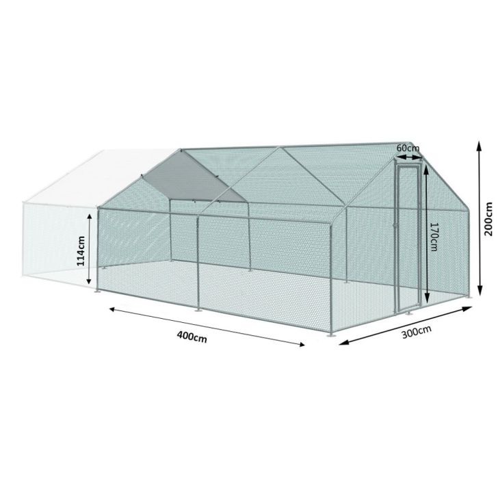Chicken cage Zipper ZI-CR342