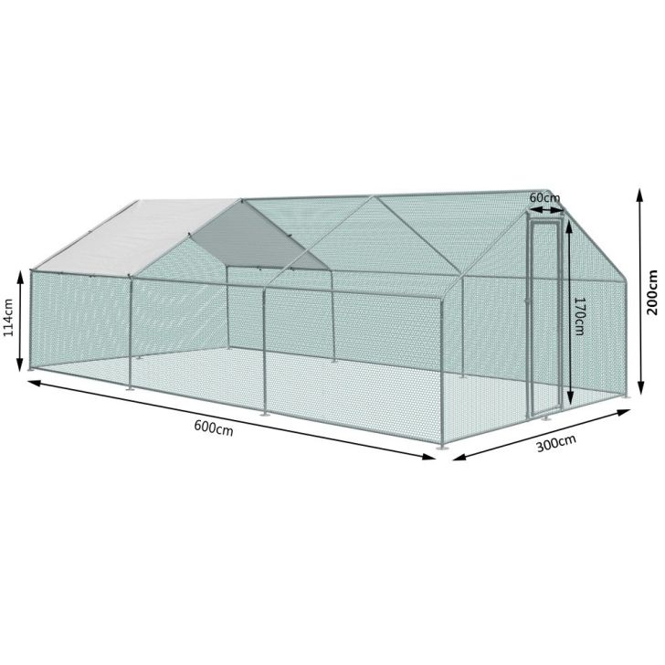 Chicken cage Zipper ZI-CR362