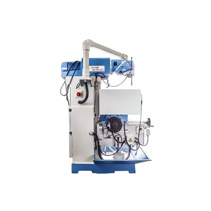 Metāla frēzēšanas mašīna UWF 110 SERVO 1270x300, universālā universālā universālās konsoles urbšanas-frēzēšanas mašīna