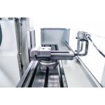 Metāla frēzēšanas mašīna UWF 110 SERVO 1270x300, universālā universālā universālās konsoles urbšanas-frēzēšanas mašīna