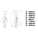 PK3 - Dzelzceļa pacēlājs 3000kg 3t
