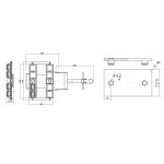 PT6 - transporta platforma mašīnu pārvadāšanai 6000kg 6t