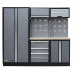 Instrumentu skapja / darbnīcas mēbeļu komplekts VIBER-SYSTEM OPTION 1