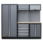 Instrumentu skapja / darbnīcas mēbeļu komplekts VIBER-SYSTEM OPTION 1