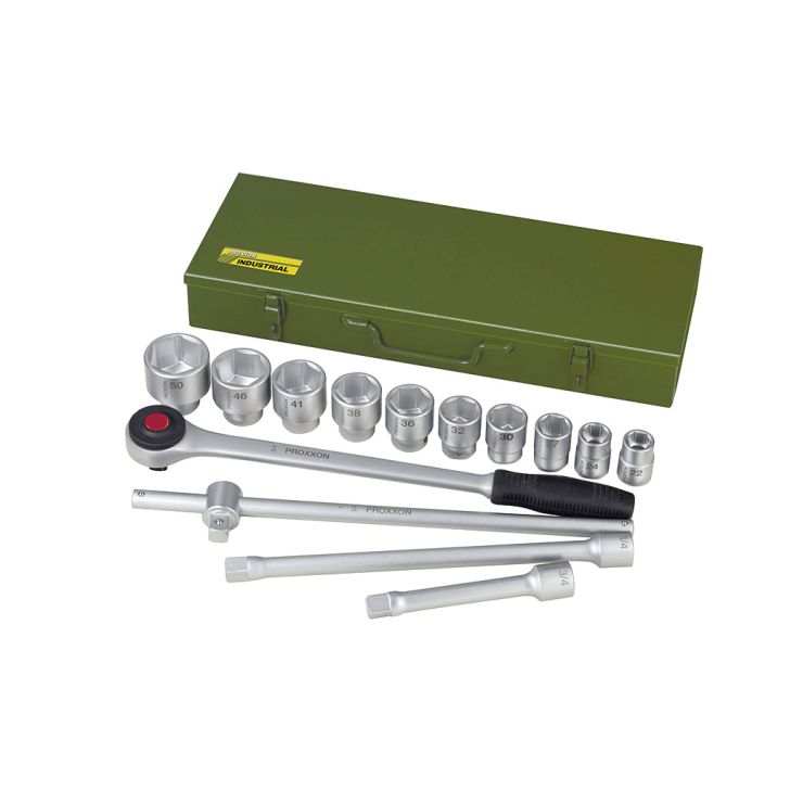 Socket wrench set Proxxon 3/4&#39;&#39;, 14 pcs., From 23 300