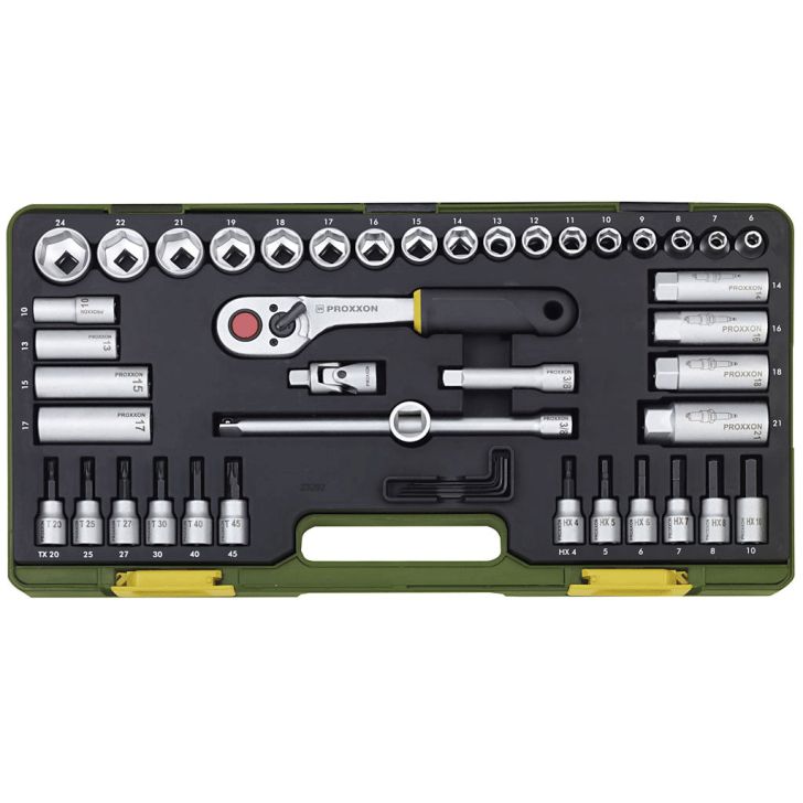 Socket wrench set Proxxon 3/8&#39;&#39; 44 pcs., No. 23 282