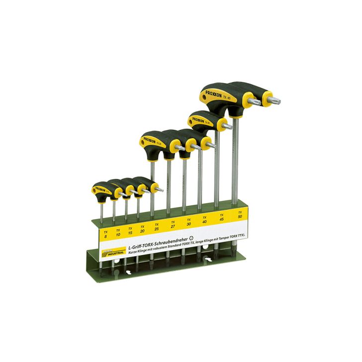 Screwdriver set Proxxon, TX 8-50, 10 pcs., From 22 652