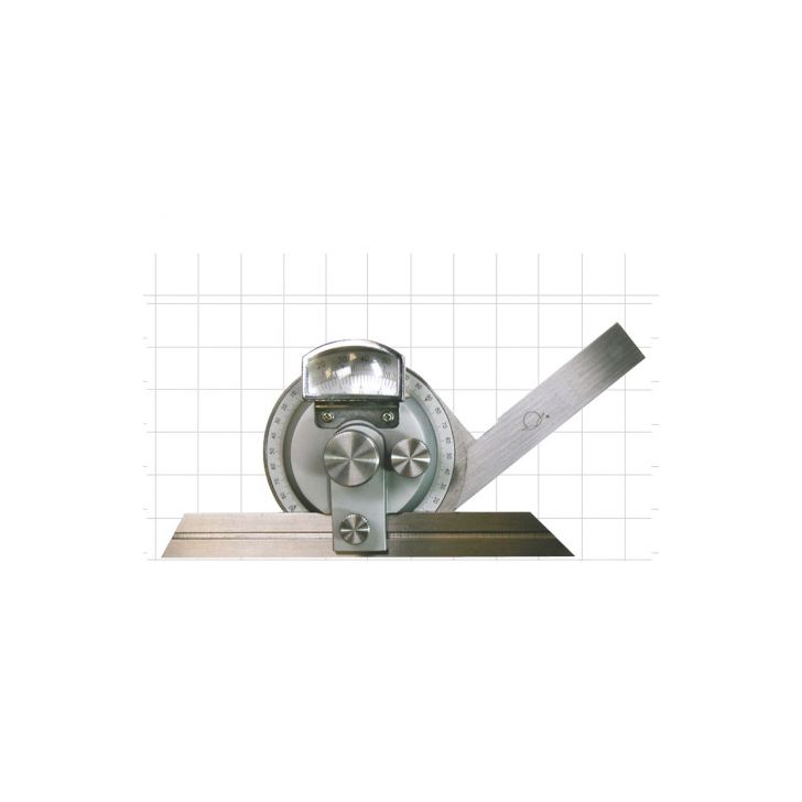 Protractor 200mm, 4x90gr