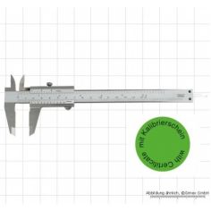 Bīdmērs 150mm kalibrēts, ar sertifikātu