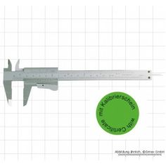 Bīdmērs 150mm kalibrēts, ar sertifikātu