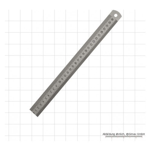 Lineāls 500x30x1.0 mm