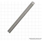 Ruler 500x30x1.0 mm