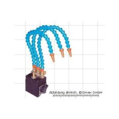Coolant system on magnetic track