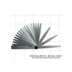 Thread pitch gauge set 0.05-2.00mm, 21 pcs