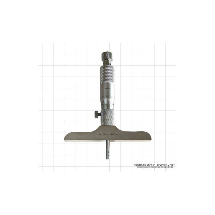 Depth micrometer 0-100mm