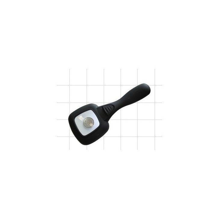 Magnifying glass 65x65mm, 6LED