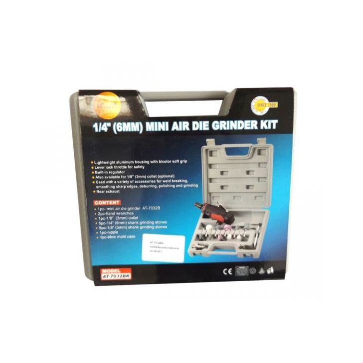 Pneumatic sander Kit AT7032BK 1/4