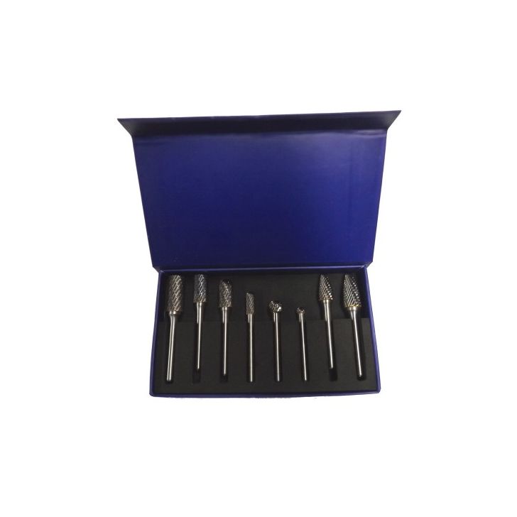 Burr cutter set 6mm (8 pcs.)