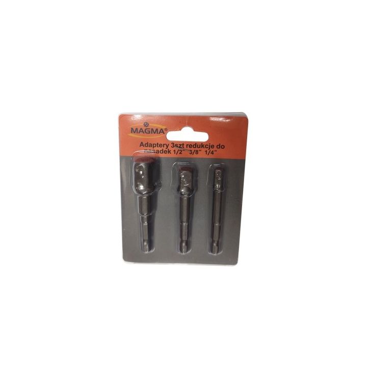 Adapter set 1/4" 1/2" 3/8"