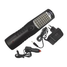 Lampa 28+4+3 LED + hak 2000 MAH