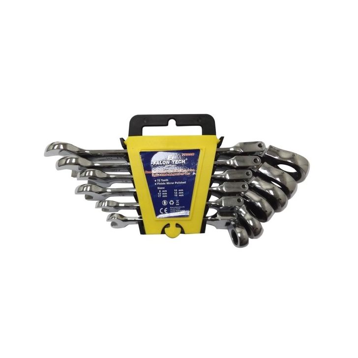 Wrench set 8-19mm (6 pieces)