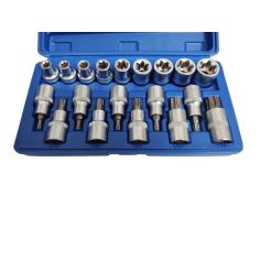 Socket wrench set 1/2 Torx (19 pcs) 2