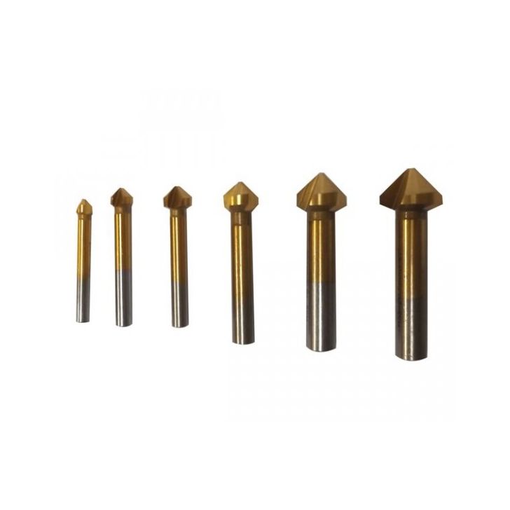 Countersink set 6.3-20.5mm (6 pcs.)