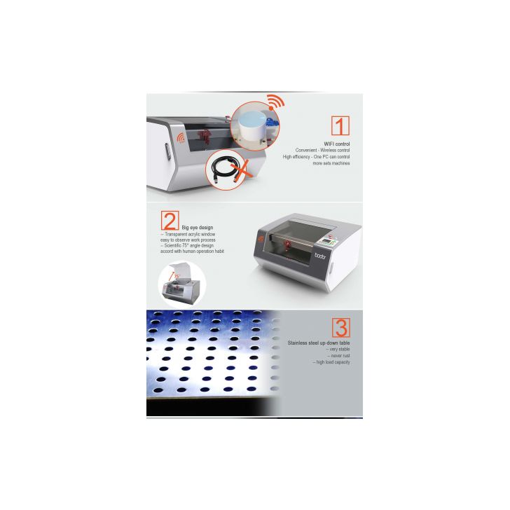 LASER ENGRAVER BODOR BCL-MU _40W 500X300MM CNC