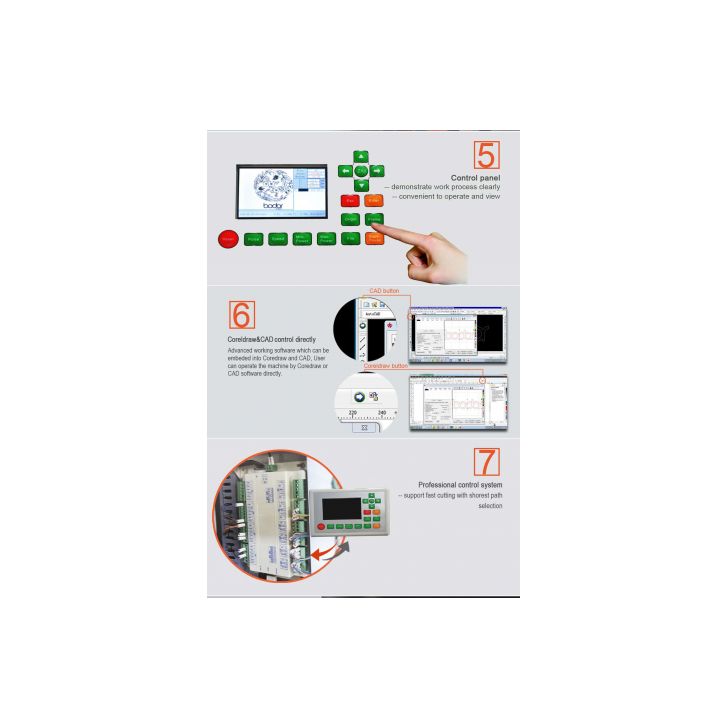 LĀZERS GRAVĒTĀJS BODOR BCL-MU _40W 500X300MM CNC