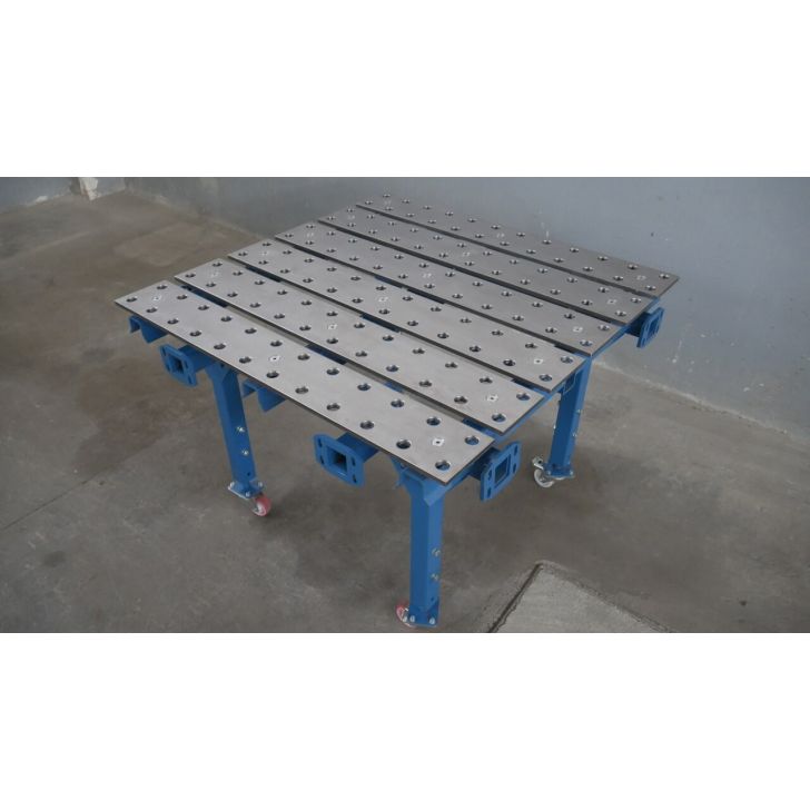 Metināšanas darba galds 2400 x 1200 mm (2x 1200x1200)
